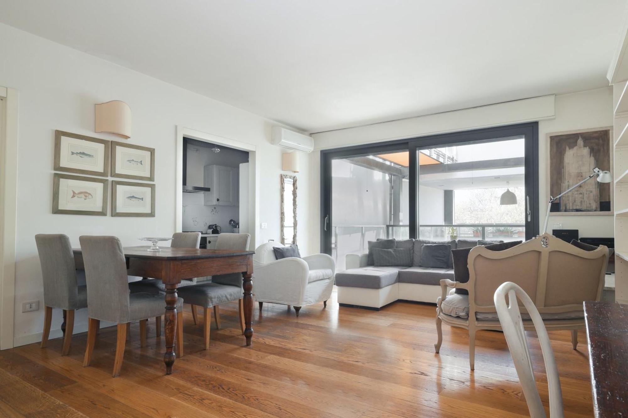 Joivy Delightful Family Flat With Terrace Daire Milano Dış mekan fotoğraf